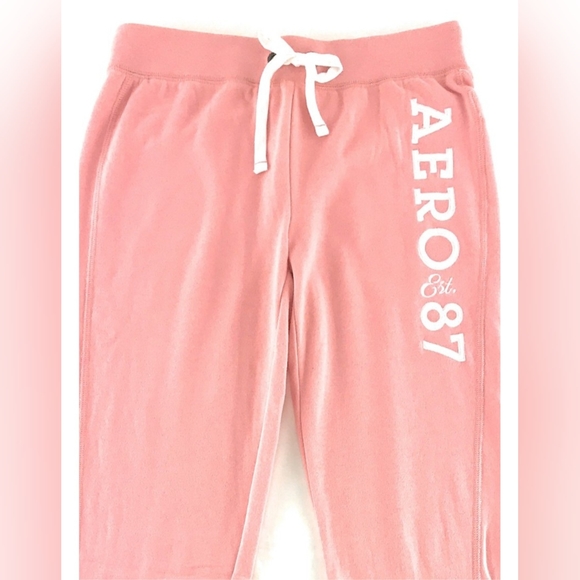 Aeropostale Pink New York Jogger. Size Small. - Picture 3 of 3